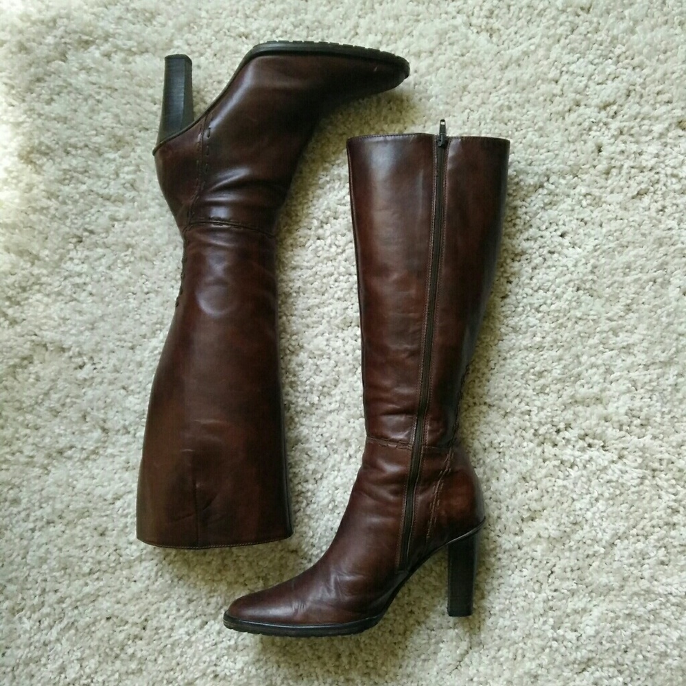 J.Crew Heeled Knee High Boots